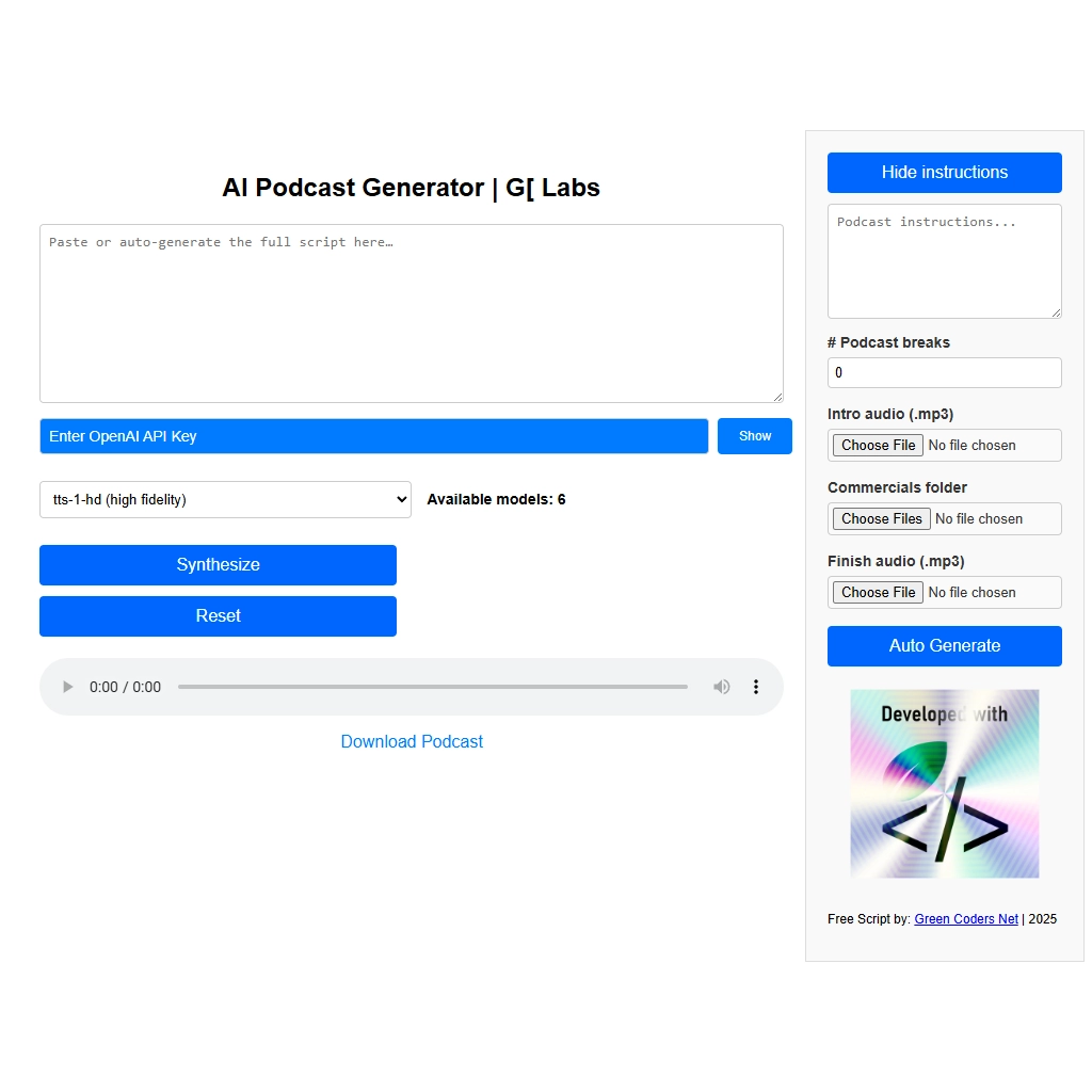 Podcast Generator